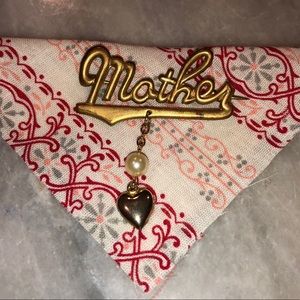 3/$15 Vintage Mother Pin Brooch